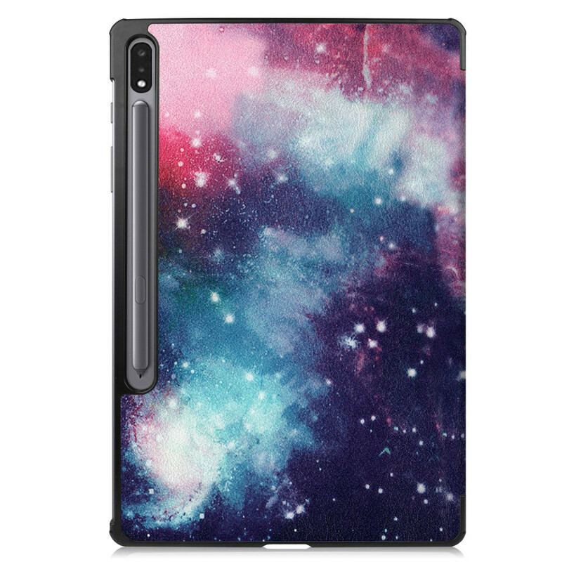 Capa De Celular Para Samsung Galaxy Tab S7 FE Suporte Para Caneta Espacial