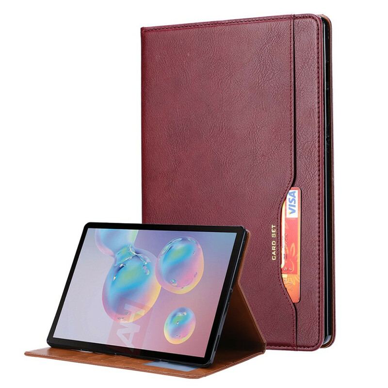 Capa Para Samsung Galaxy Tab S7 FE Conjunto De Cartas