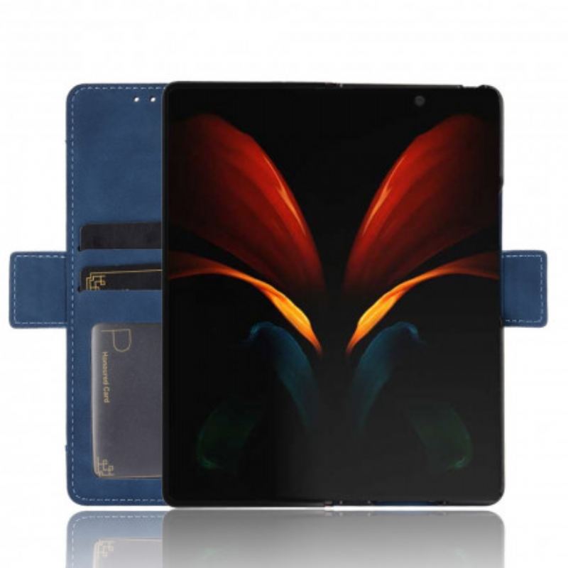 Capa Flip Para Samsung Galaxy Z Fold 2 Multi-card Premier Class