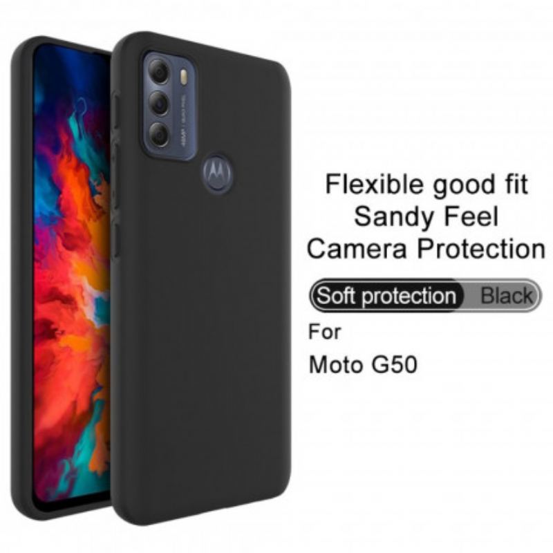 Capa Para Moto G50 Tapete De Silicone Série Uc-3 Imak