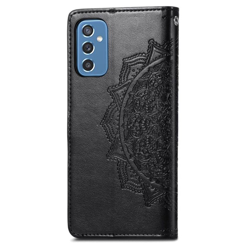 Capa Flip Para Samsung Galaxy M52 5G Mandala Trançada