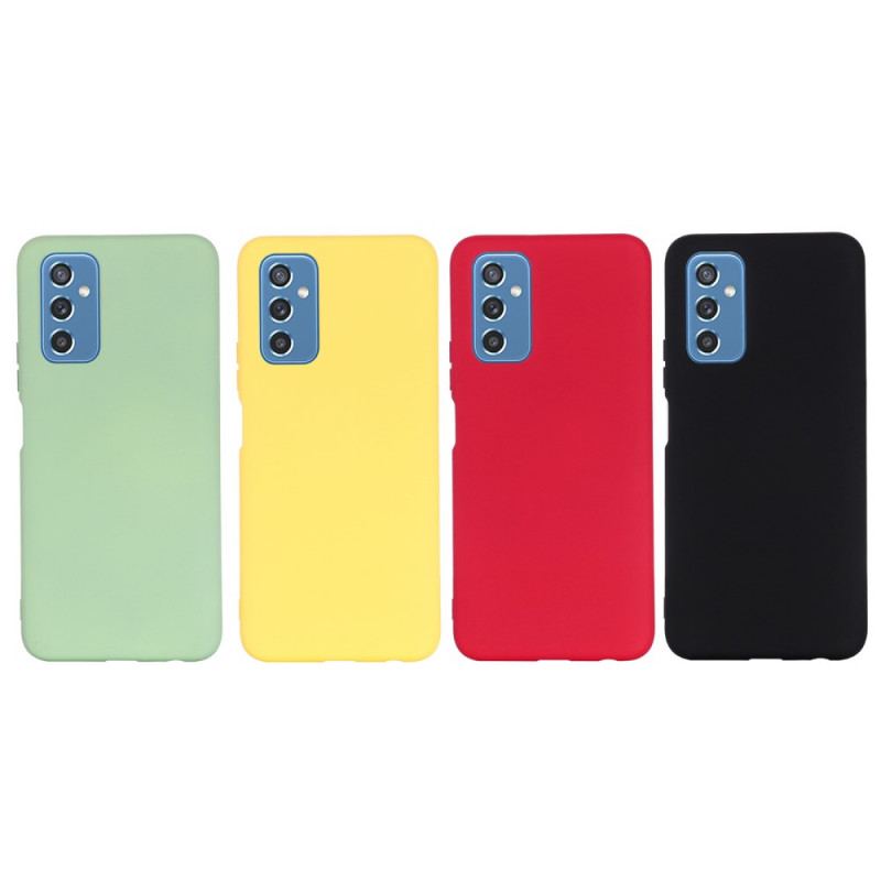Capa Para Samsung Galaxy M52 5G De Cordão Tiras De Silicone Líquido