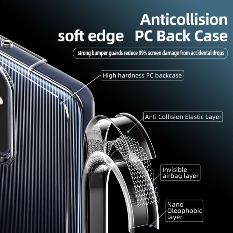 Capa Para Samsung Galaxy M52 5G Fukela Transparente