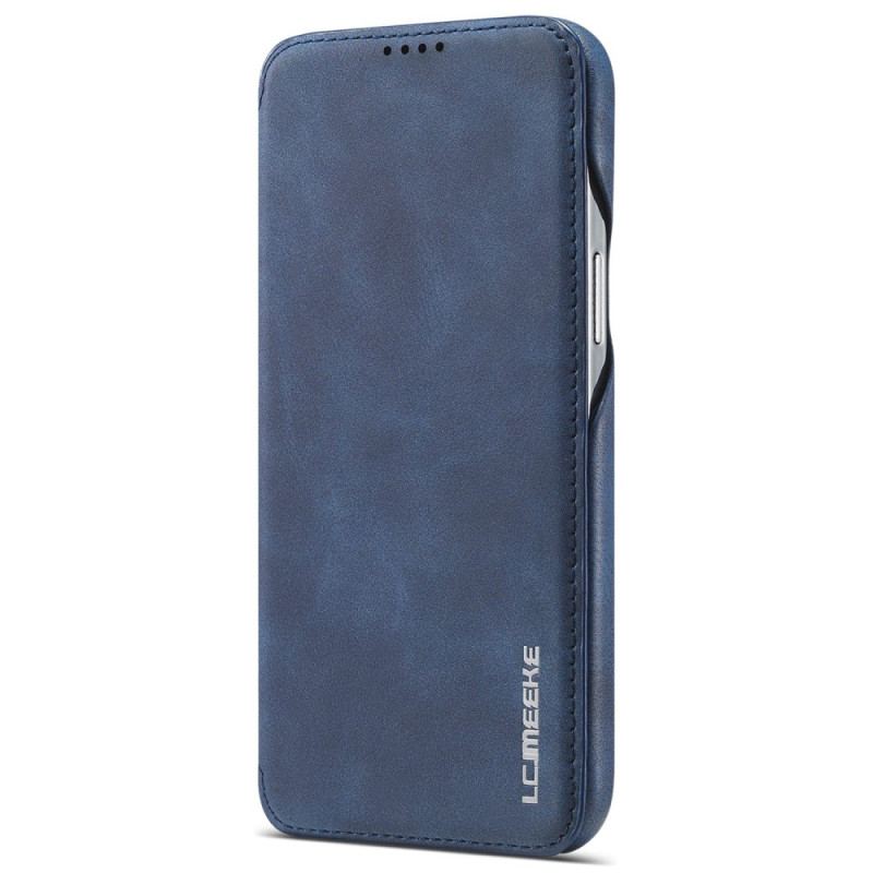 Capa De Celular Para iPhone 14 Flip Lc.imeeke Efeito Couro