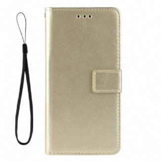 Capa De Couro Para iPhone 14 Couro Falso Chamativo