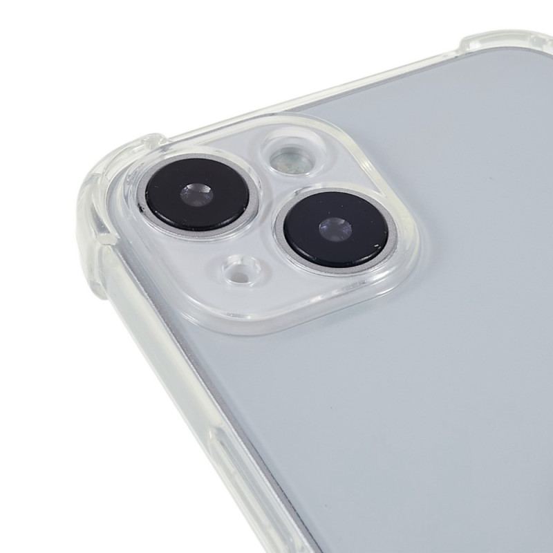 Capa Para iPhone 14 Transparente Com Cordão
