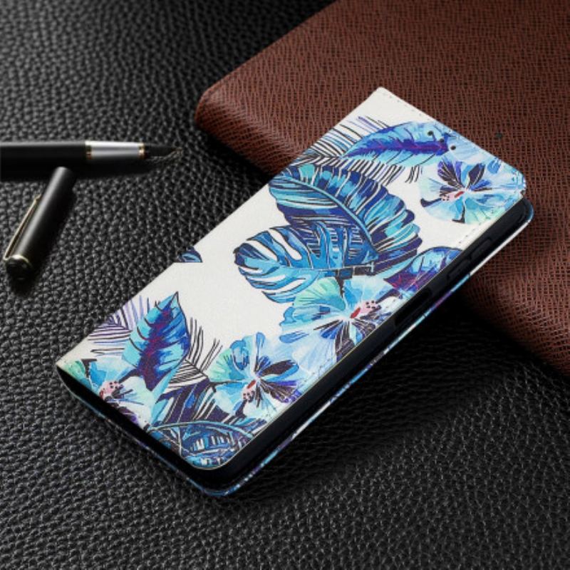 Capa De Celular Para Samsung Galaxy A32 5G Flip Folhas