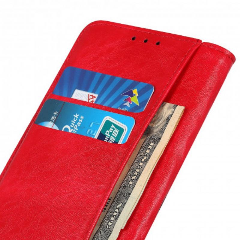 Capa De Celular Para Samsung Galaxy A32 5G Flip Textura De Couro Dividido