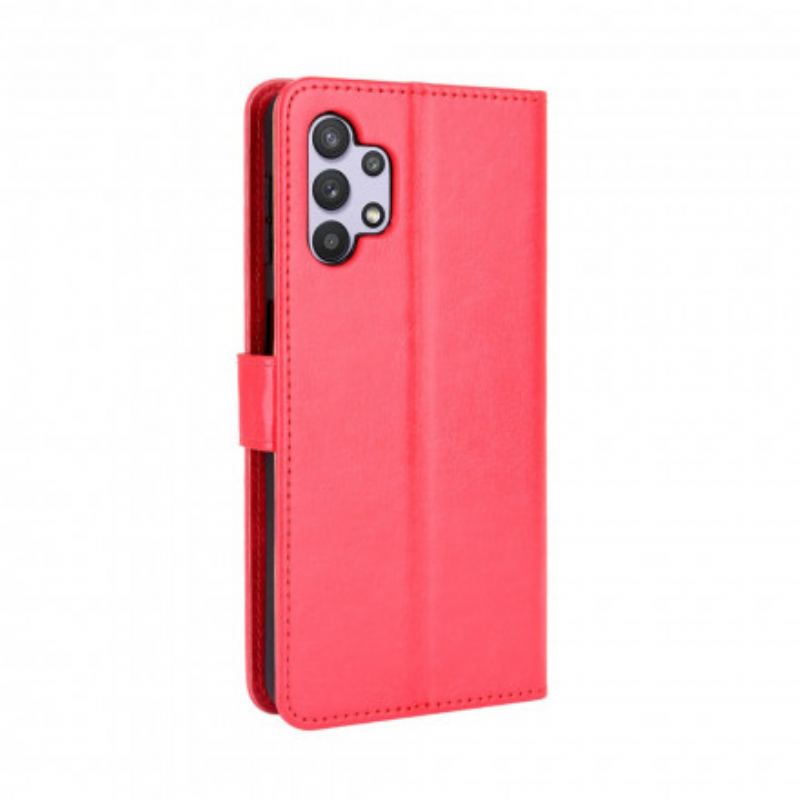 Capa De Couro Para Samsung Galaxy A32 5G Couro Falso Chamativo