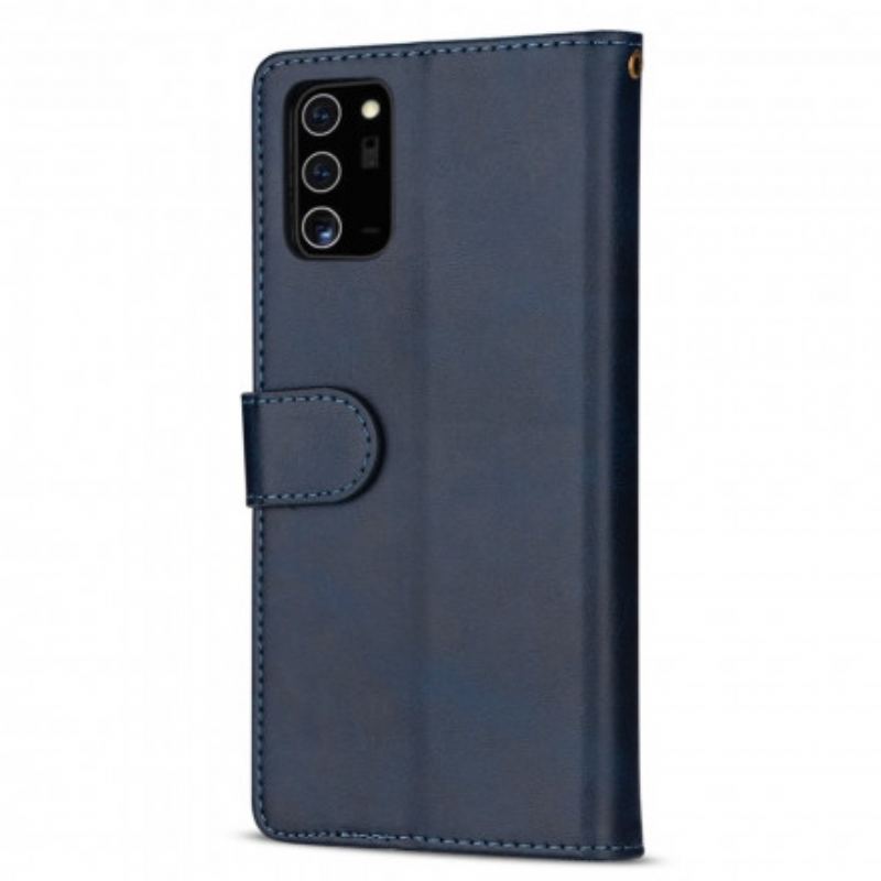 Capa Flip Para Samsung Galaxy A32 5G Bolsa Com Cordão