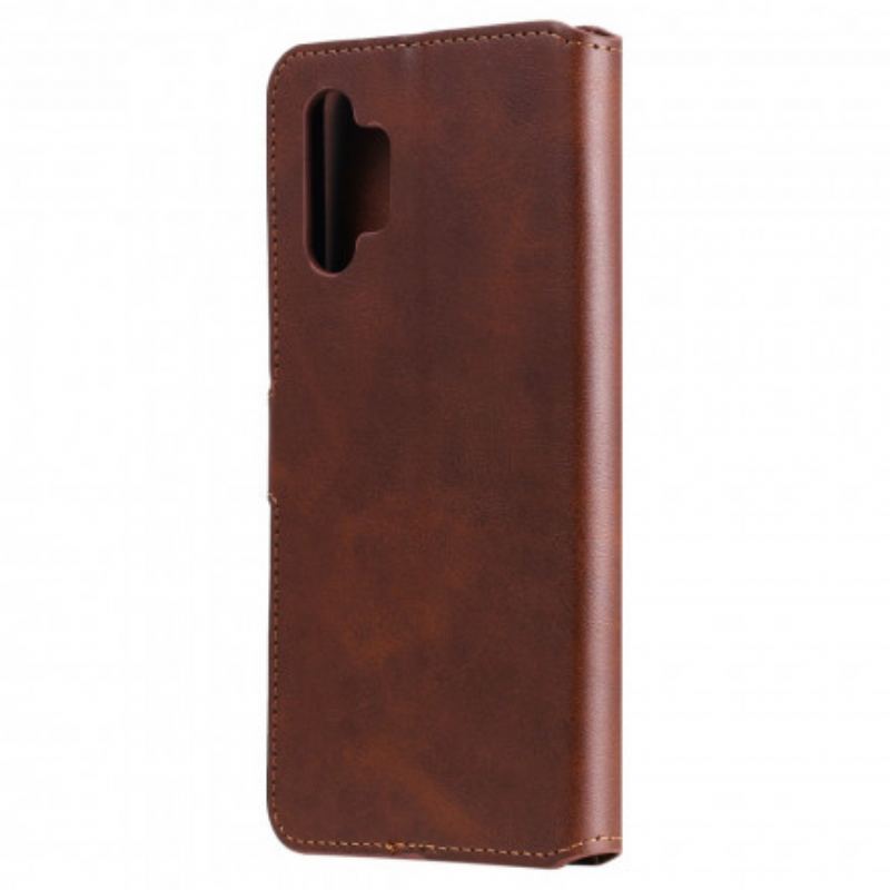 Capa Flip Para Samsung Galaxy A32 5G Estilo Clássico De Couro