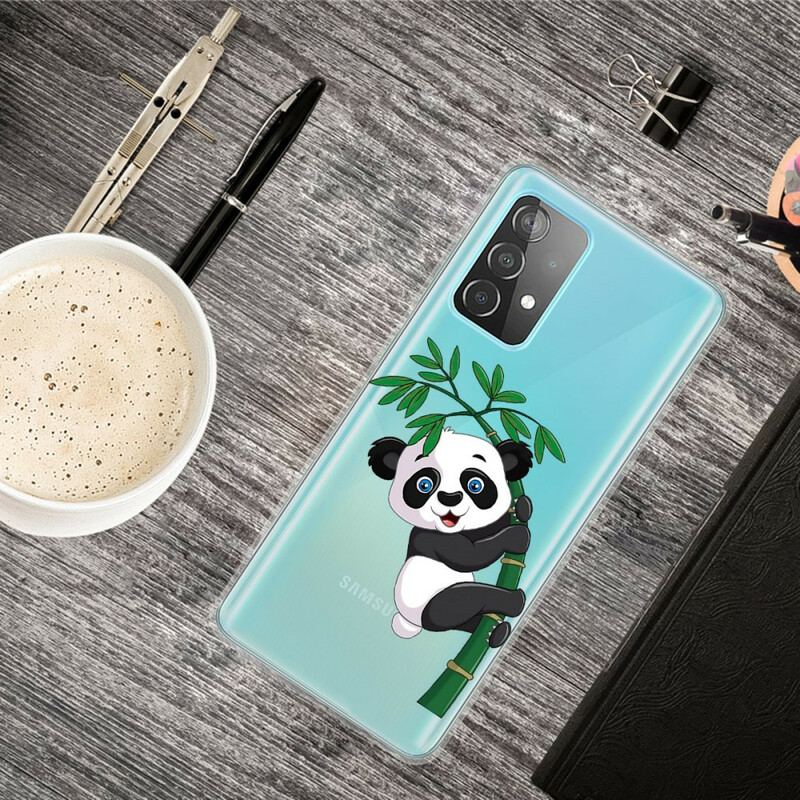 Capa Para Samsung Galaxy A32 5G Panda No Bambu