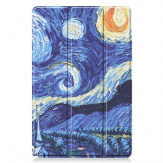Capa De Celular Para Samsung Galaxy Tab S8 / Tab S7 Porta Caneta Noite Estrelada