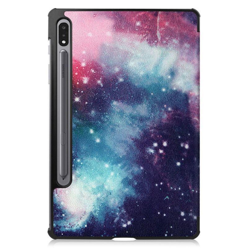 Capa De Celular Para Samsung Galaxy Tab S8 / Tab S7 Suporte Para Caneta Espacial