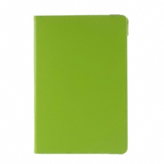 Capa Folio Para Samsung Galaxy Tab S8 / Tab S7 Couro Sintético De Lichia Giratório Em 360°