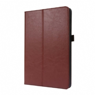 Capa Para Samsung Galaxy Tab S8 / Tab S7 Couro Falso Clássico