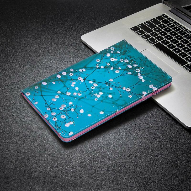 Capa Para Samsung Galaxy Tab S8 / Tab S7 Ramos Na Primavera