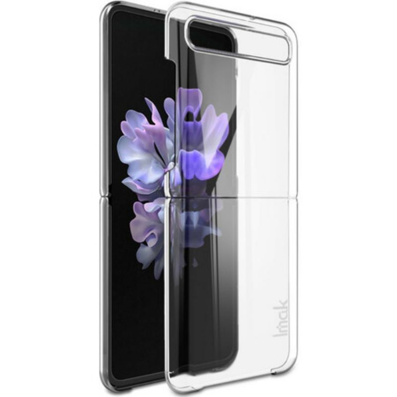 Capa Para Samsung Galaxy Z Flip De Couro Cristal Imak
