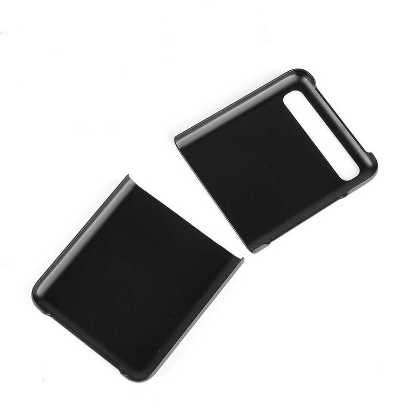 Capa Para Samsung Galaxy Z Flip De Couro Efeito Couro Couture