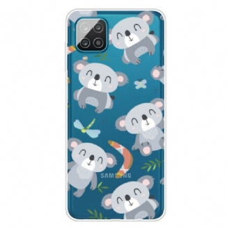 Capa De Celular Para Samsung Galaxy M12 / A12 Coalas Fofos
