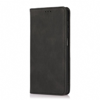 Capa De Celular Para Samsung Galaxy M12 / A12 Flip Efeito Couro Toque Sedoso
