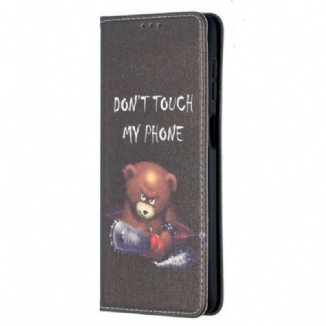 Capa De Celular Para Samsung Galaxy M12 / A12 Flip Urso Perigoso