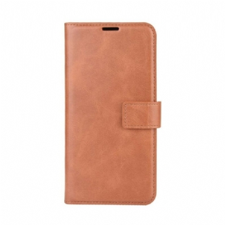 Capa De Couro Para Samsung Galaxy M12 / A12 Efeito Couro Vitrificado