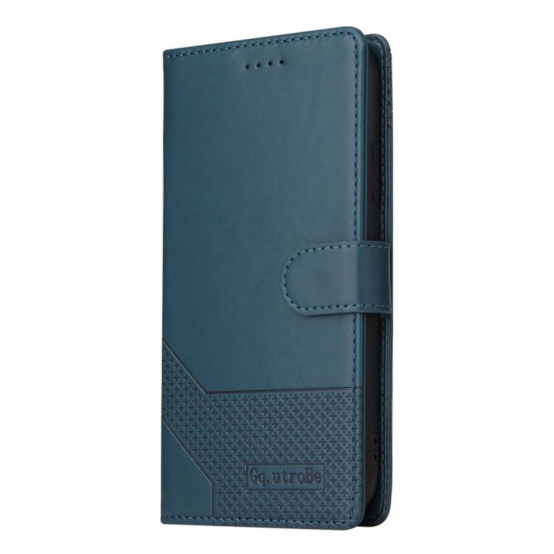 Capa Flip Para Samsung Galaxy M12 / A12 Efeito Couro Gq.utrobe
