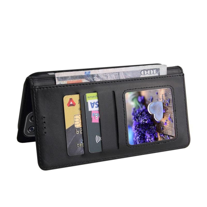 Capa Flip Para Samsung Galaxy M12 / A12 Efeito Couro Gq.utrobe