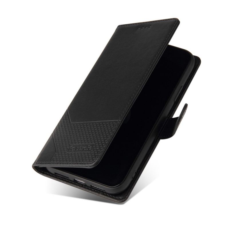 Capa Flip Para Samsung Galaxy M12 / A12 Efeito Couro Gq.utrobe
