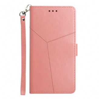 Capa Flip Para Samsung Galaxy M12 / A12 Estilo Couro Geo Y Design