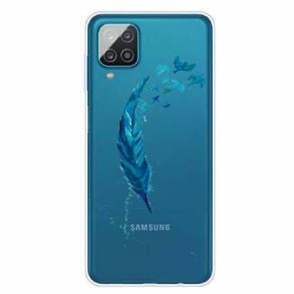 Capa Para Samsung Galaxy M12 / A12 Bela Pena