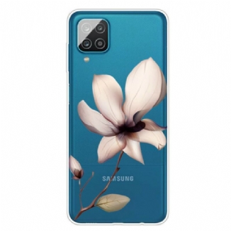 Capa Para Samsung Galaxy M12 / A12 Floral Premium