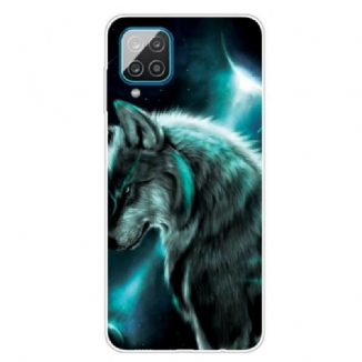 Capa Para Samsung Galaxy M12 / A12 Lobo Real