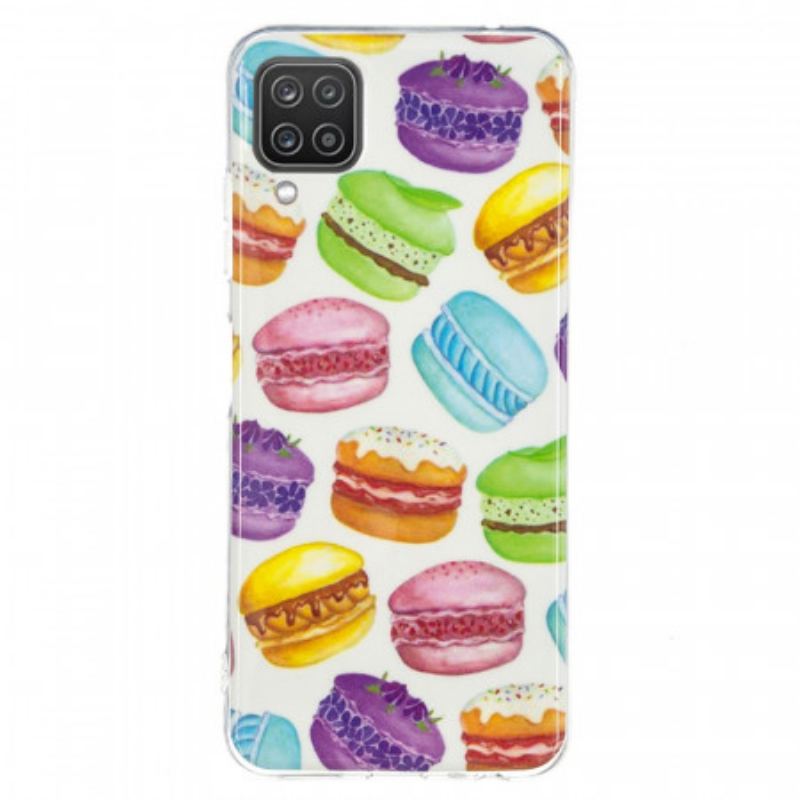 Capa Para Samsung Galaxy M12 / A12 Macaroons Fluorescentes