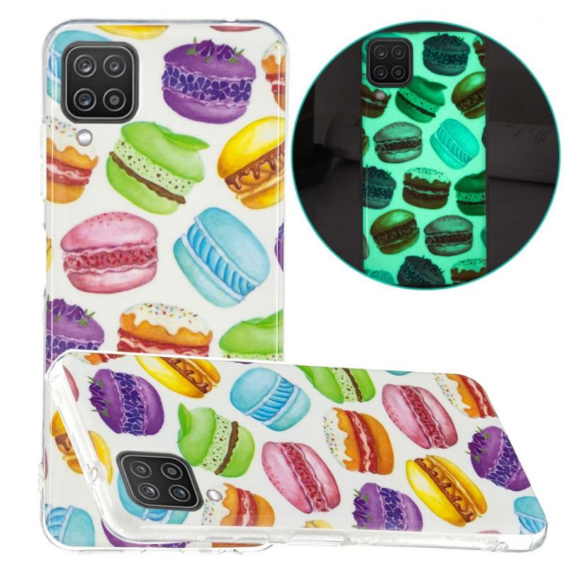Capa Para Samsung Galaxy M12 / A12 Macaroons Fluorescentes