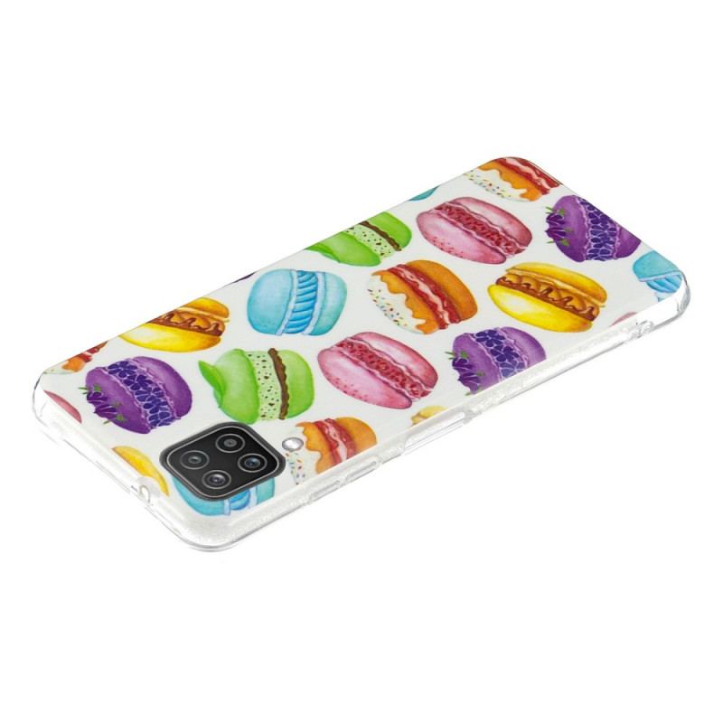 Capa Para Samsung Galaxy M12 / A12 Macaroons Fluorescentes