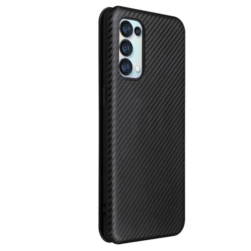 Capa De Celular Para Oppo Find X3 Lite Flip Silicone De Carbono Colorido