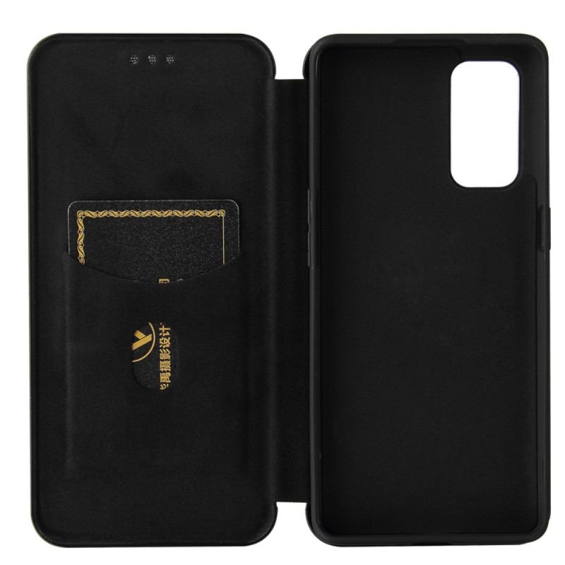 Capa De Celular Para Oppo Find X3 Lite Flip Silicone De Carbono Colorido
