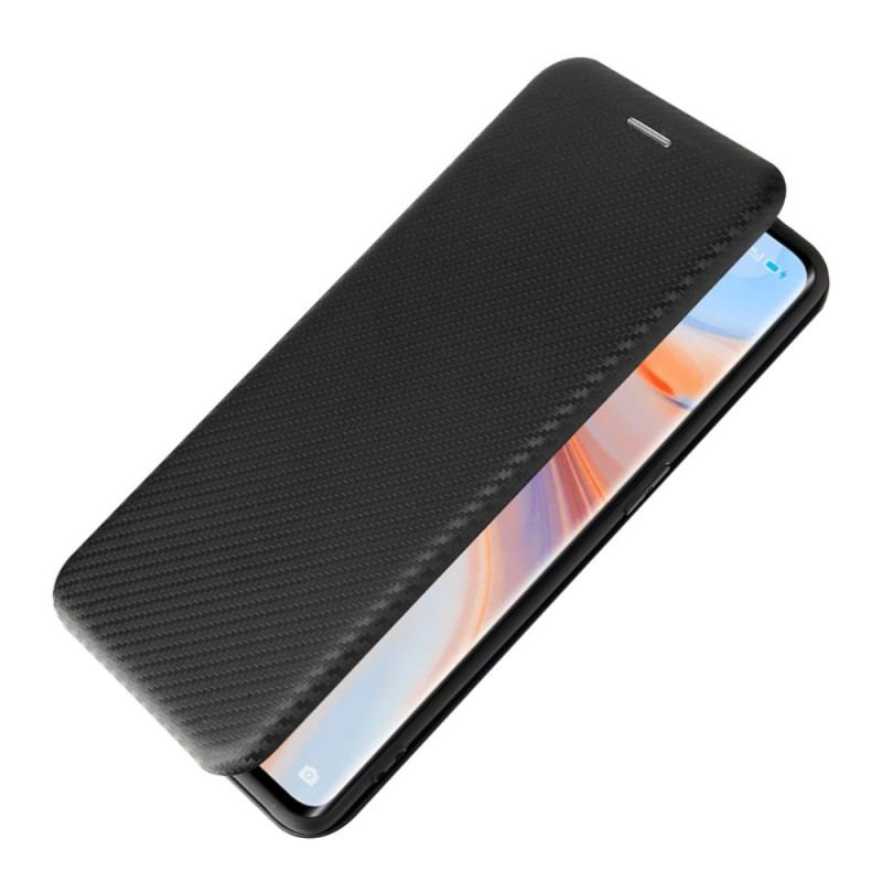 Capa De Celular Para Oppo Find X3 Lite Flip Silicone De Carbono Colorido