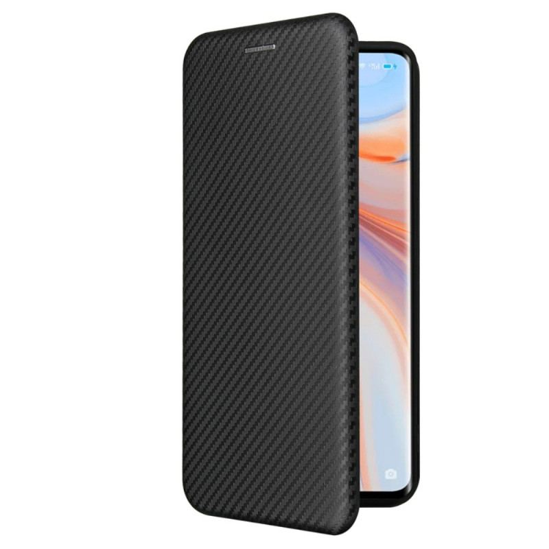 Capa De Celular Para Oppo Find X3 Lite Flip Silicone De Carbono Colorido