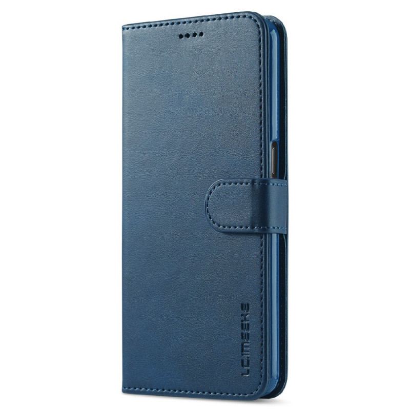 Capa Flip Para Oppo Find X3 Lite Lc.imeeke Efeito Couro