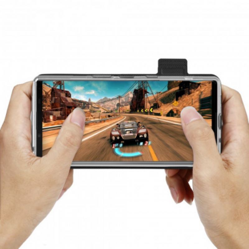 Capa De Couro Para Sony Xperia 5 III Série Bicolor Baiyu