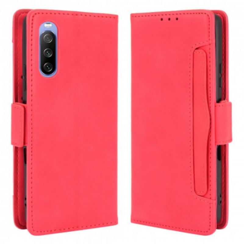 Capa Flip Para Sony Xperia 5 III Multi-card Premier Class