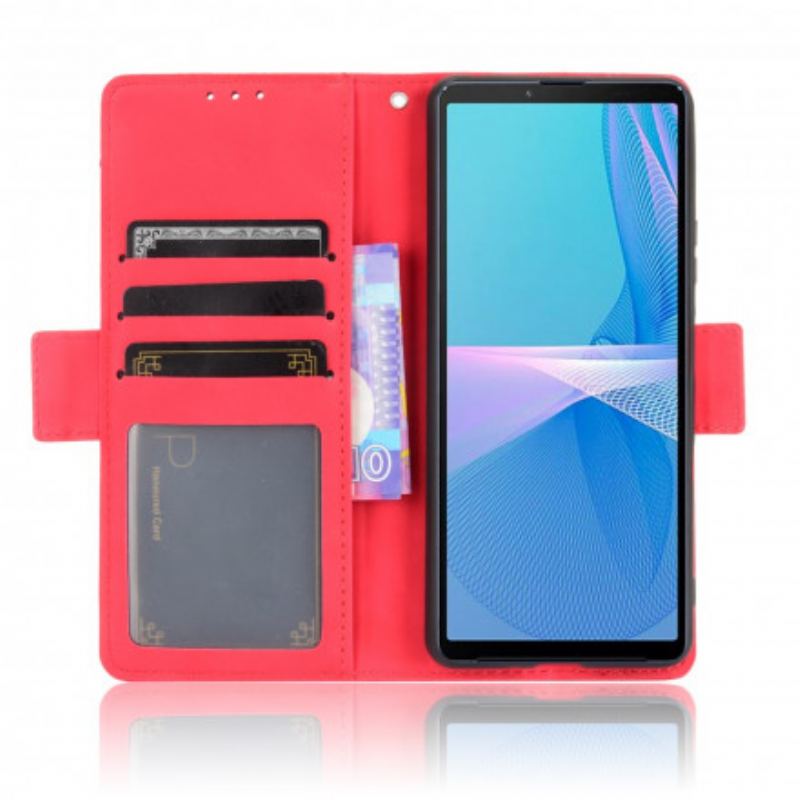 Capa Flip Para Sony Xperia 5 III Multi-card Premier Class