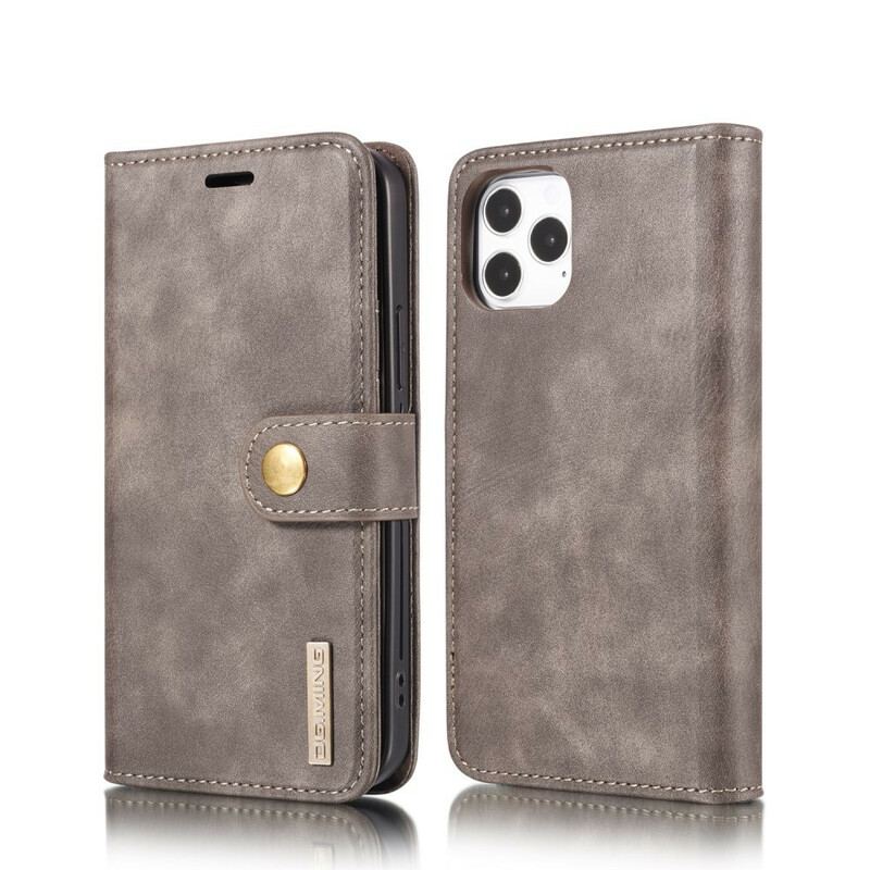Capa Capa De Couro Para iPhone 12 / 12 Pro Dg. Ming Destacável