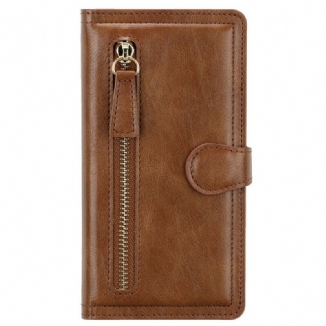 Capa Folio Para iPhone 12 / 12 Pro Porta-moedas Multifuncional