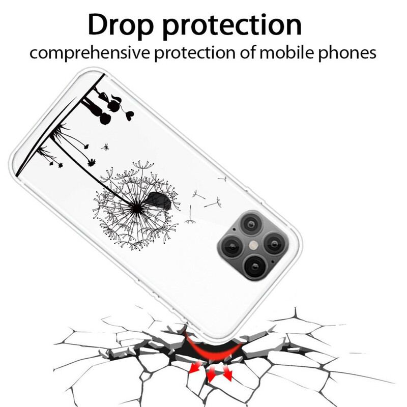 Capa Para iPhone 12 / 12 Pro Amor De Dente-de-leão