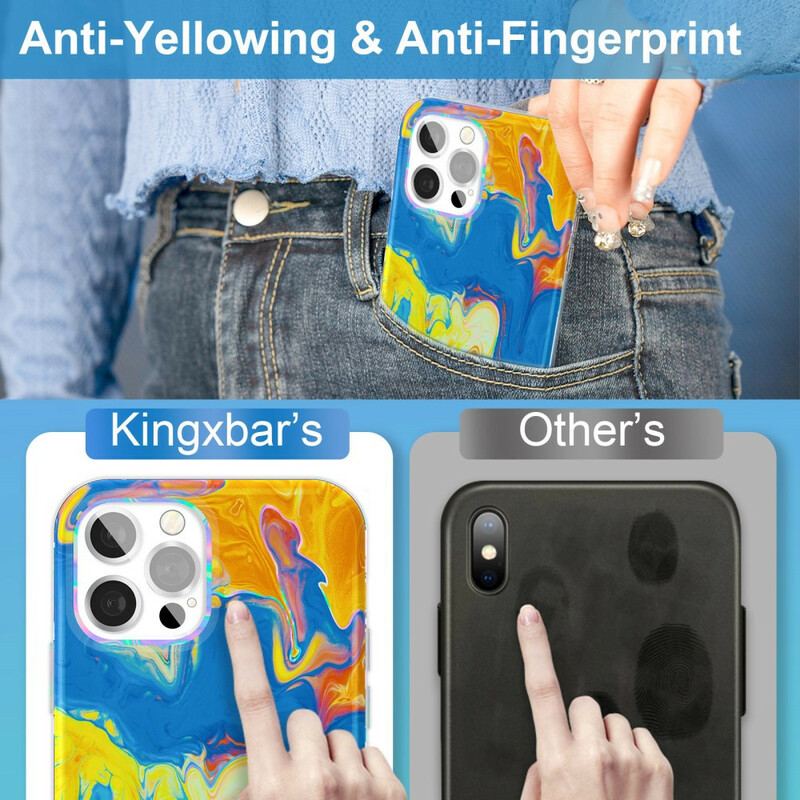 Capa Para iPhone 12 / 12 Pro Artístico Kingxbar