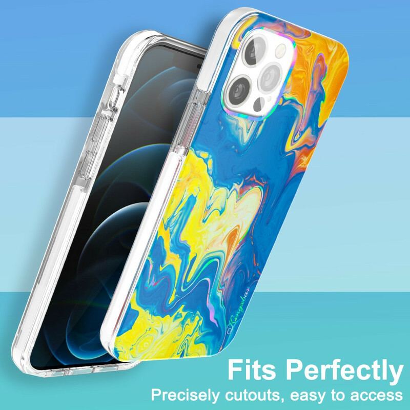 Capa Para iPhone 12 / 12 Pro Artístico Kingxbar
